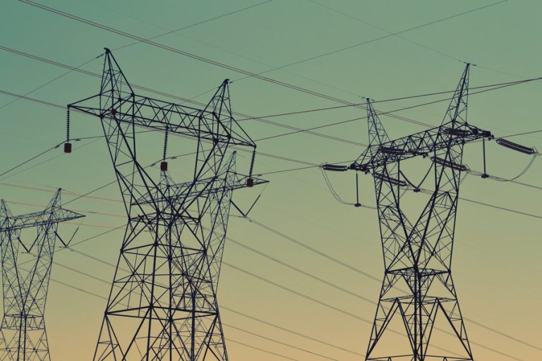 electricity pylons