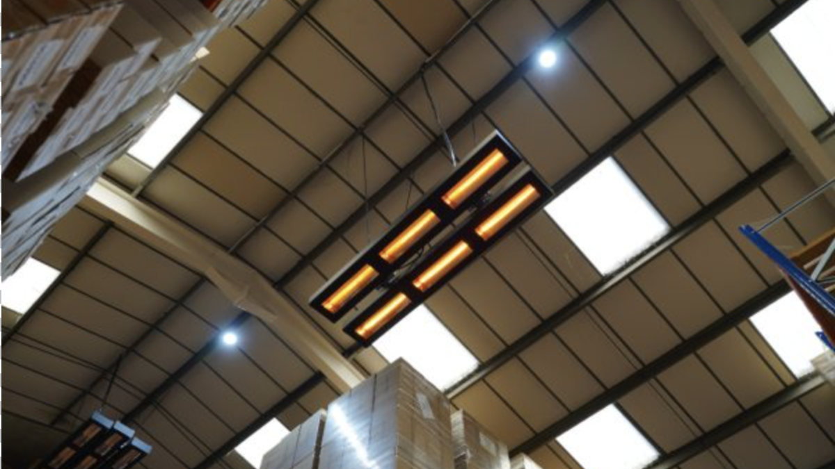 Energy efficient commercial heating