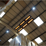 Energy efficient commercial heating